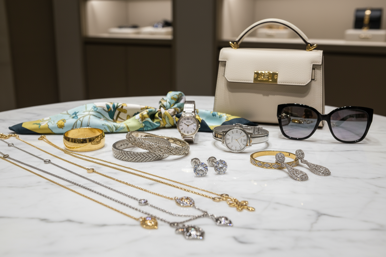 jewelry and accessories 4k image